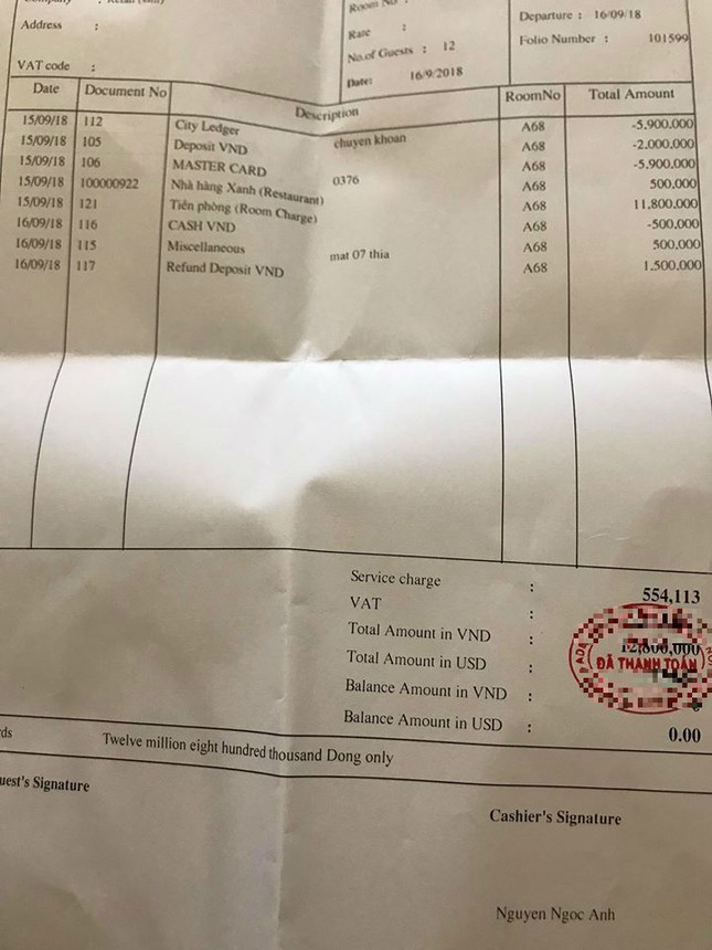 Hà Nội: X. Villa bị khách tố thái độ phục vụ, phạt tiền một vết xước lên tới… 2 triệu đồng? ảnh 3