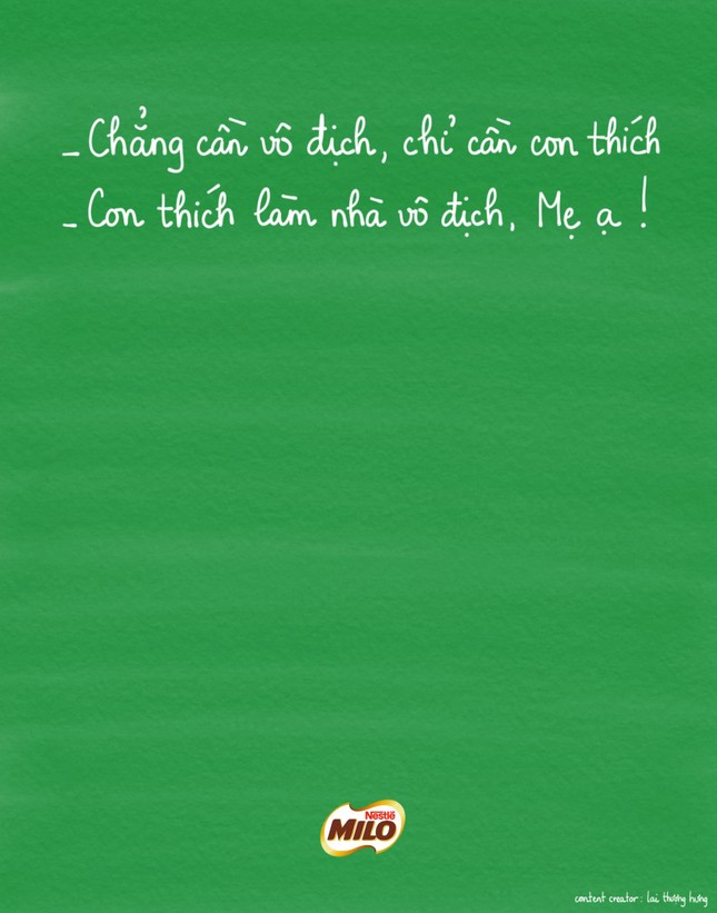 Chuyện gì sẽ xảy ra khi các nhãn hàng đều tham gia vào cuộc-chiến "Vô địch - Không cần vô địch"? ảnh 2