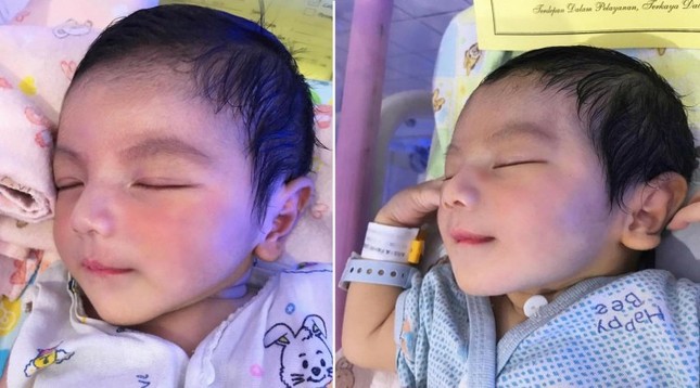 Hình ảnh mới nhất của em bé từng gây sốt với khuôn mặt hoàn mỹ ngay từ khi lọt lòng ảnh 3