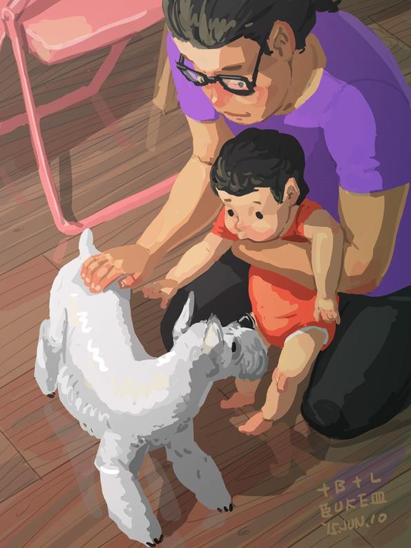 Xem trọn bộ tranh "Bố và con", chỉ muốn được chạy về nhà ôm chầm lấy bố ngay lập tức! ảnh 11