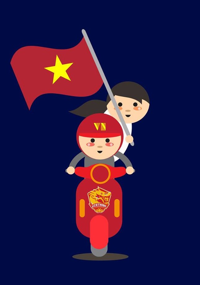 Ngắm xe máy Việt Nam "không gì không thể chở" qua nét vẽ hài hước của họa sĩ Philippines ảnh 15