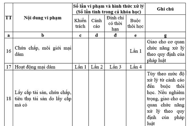 Sinh viên bán dâm 4 lần bị đuổi học: Quy định gì kỳ vậy? ảnh 1