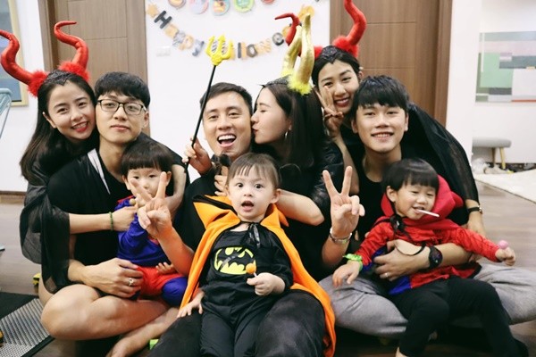 Ba em bé "hot" nhất MXH Cam - Xoài - Đậu hóa thân thành siêu anh hùng trong Halloween ảnh 9