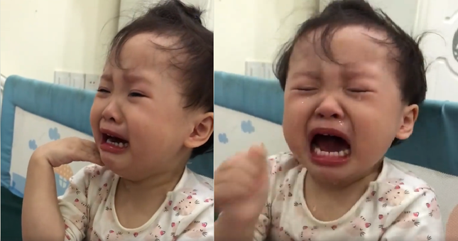 Bị bố chọc tức, cô bé 3 tuổi gọi điện khóc "cầu cứu" ông nội khiến dân tình... lăn ra cười ảnh 3