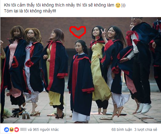 Nữ sinh có bộ ảnh "lầy lội" nhất mùa kỷ yếu, đọc chú thích ảnh mà "cười đau bụng" ảnh 1