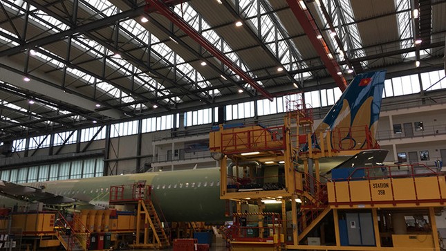 Mục sở thị thủ phủ sản xuất A321neo mới của Vietnam Airlines ảnh 4