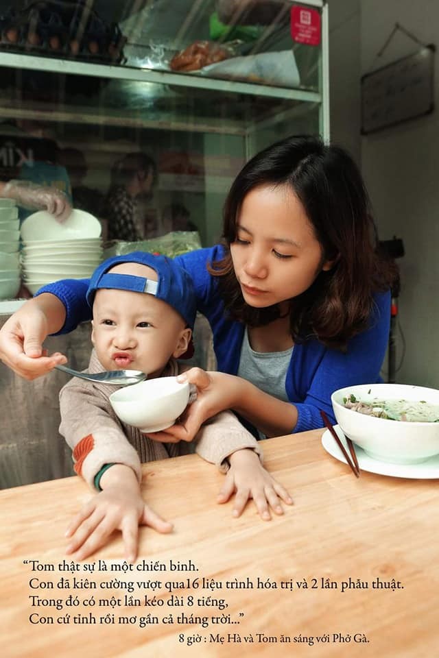 24h của Tom: Bộ ảnh xúc động về em bé bị ung thư não khi mới 33 tháng tuổi ảnh 3