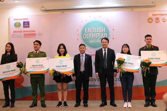 Sinh viên Học viện Cảnh sát giành giải Quán quân Olympic tiếng Anh chuyên toàn quốc ảnh 4
