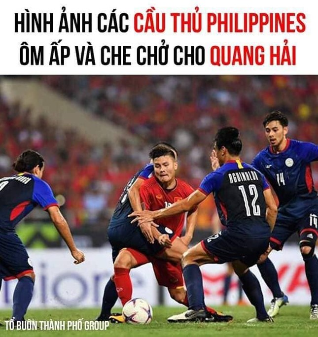 Chết cười với loạt ảnh chế tạm biệt Philippines, ăn mừng tuyển Việt Nam tiến vào chung kết ảnh 12