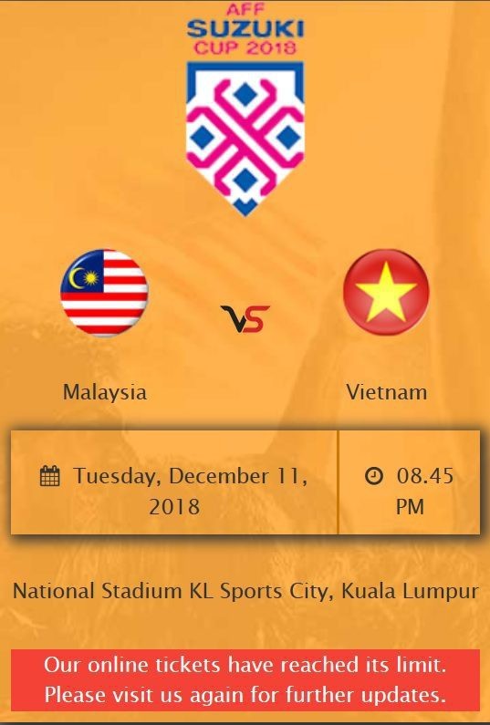20.000 vé trận chung kết lượt đi AFF Cup bán hết sạch trong… 30 phút ảnh 1
