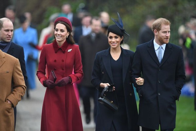 Kate Middleton và Meghan Markle xuất hiện rạng rỡ sau tin đồn bất hòa ảnh 2