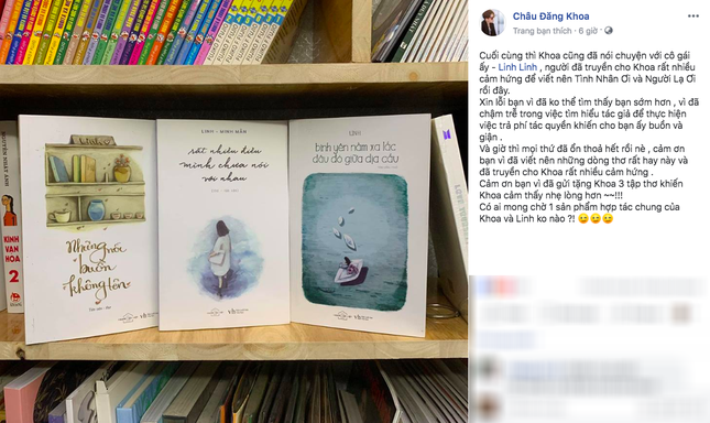 Châu Đăng Khoa gián tiếp thừa nhận việc "đạo thơ" cho hai ca khúc "Tình nhân ơi" và "Người lạ ơi" ảnh 3
