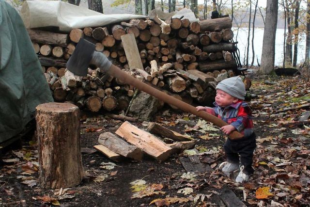 Phát sốt với bộ ảnh của bố chụp cho “cậu con trai mạnh mẽ” ảnh 1