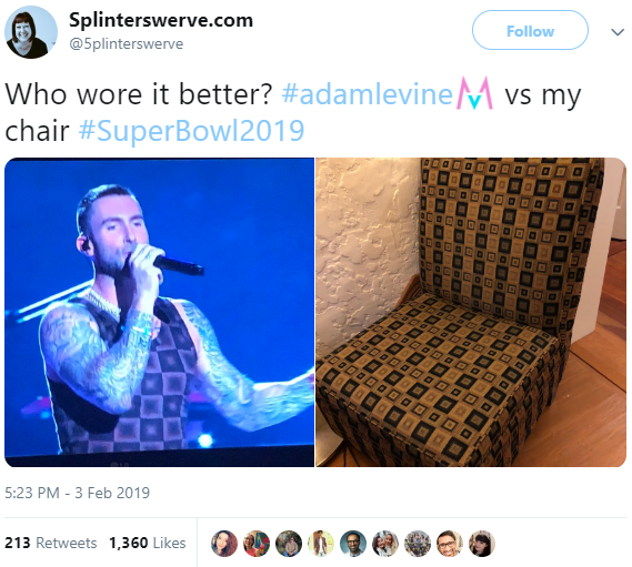 Cả một trời "ảnh chế" sau màn trình diễn của Maroon 5 tại Super Bowl 2019 ảnh 4