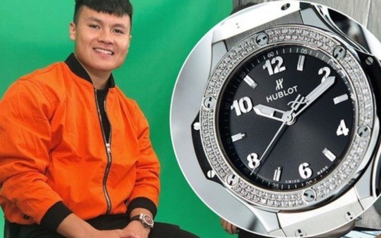 Ngoài đồng hồ 300 triệu, Quang Hải lại khiến người hâm mộ tròn xoe mắt với chiếc ví hiệu ảnh 3