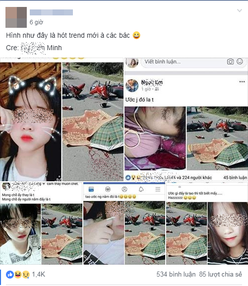 Hoang mang với "hot trend" khó hiểu: Sống khỏe không muốn lại muốn bị tai nạn? ảnh 1