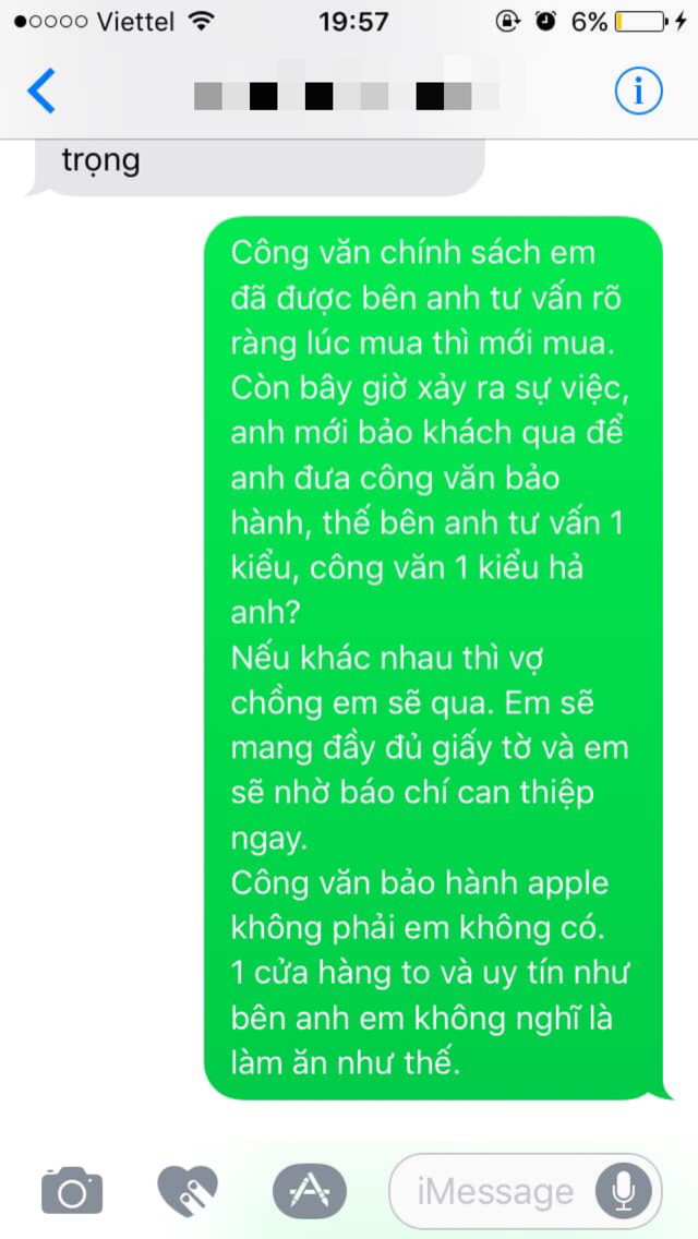 iPhone X mua mới bị lỗi main và câu trả lời từ cửa hàng: Khách "không đổi máy cũ thì... chịu"! ảnh 10