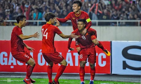 Cách ăn mừng bàn thắng cực đáng yêu của U23 Việt Nam: Ai ghi bàn thì người đó cõng Hải! ảnh 8