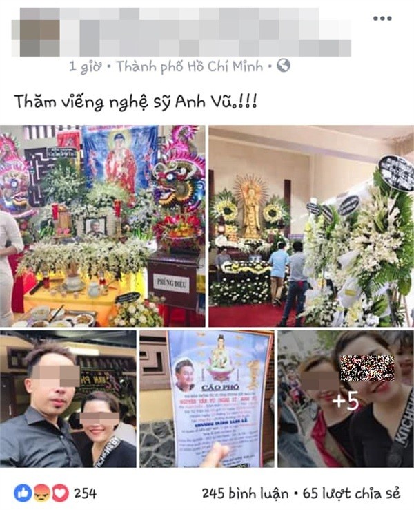 Loạt chuyện "bất thường" xảy ra tại đám tang nghệ sĩ Anh Vũ khiến dân mạng phẫn nộ ảnh 2