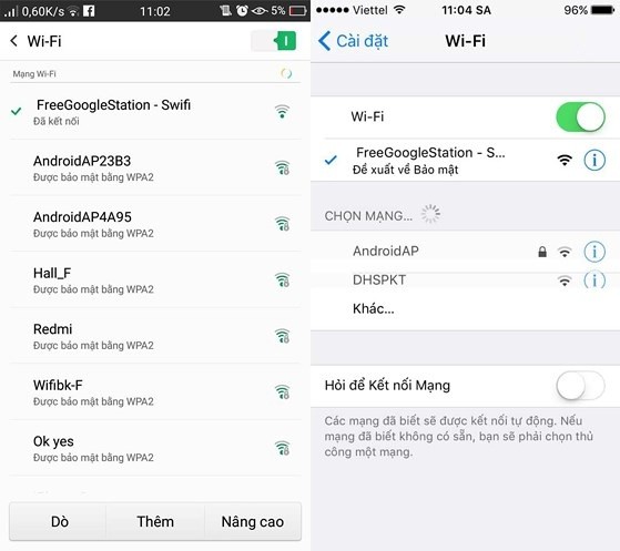Cách kết nối Wi-Fi miễn phí của Google tại Việt Nam, bạn đã thử chưa? ảnh 4