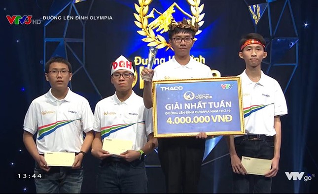Nam sinh đạt điểm số kỷ lục suốt 19 năm của "Đường lên đỉnh Olympia" ảnh 2