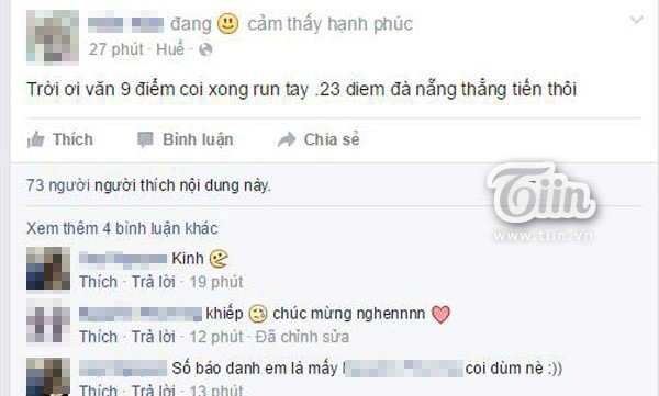 Khoe thành tích thi cử của con trên facebook, có nên không? ảnh 1