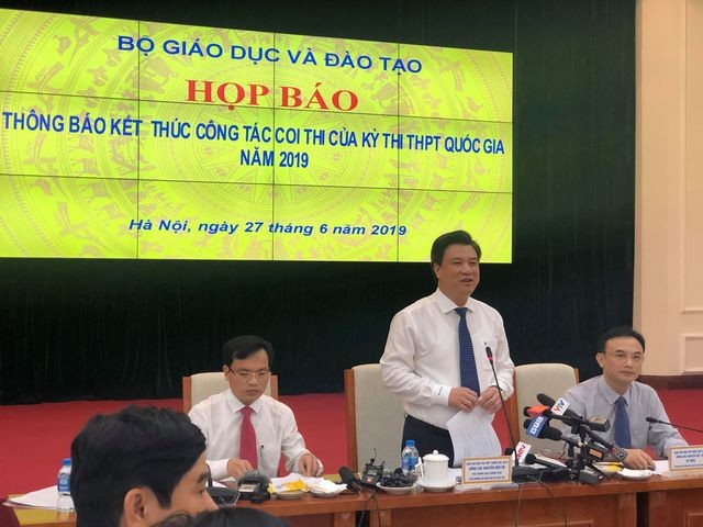 Ngày 14/7 công bố điểm thi THPT quốc gia 2019 ảnh 1
