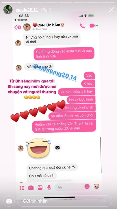 Hot nhất hôm nay: Bạn gái hậu vệ CLB Hà Nội xúc phạm Văn Thanh, đáp trả cực gắt anti-fan ảnh 2