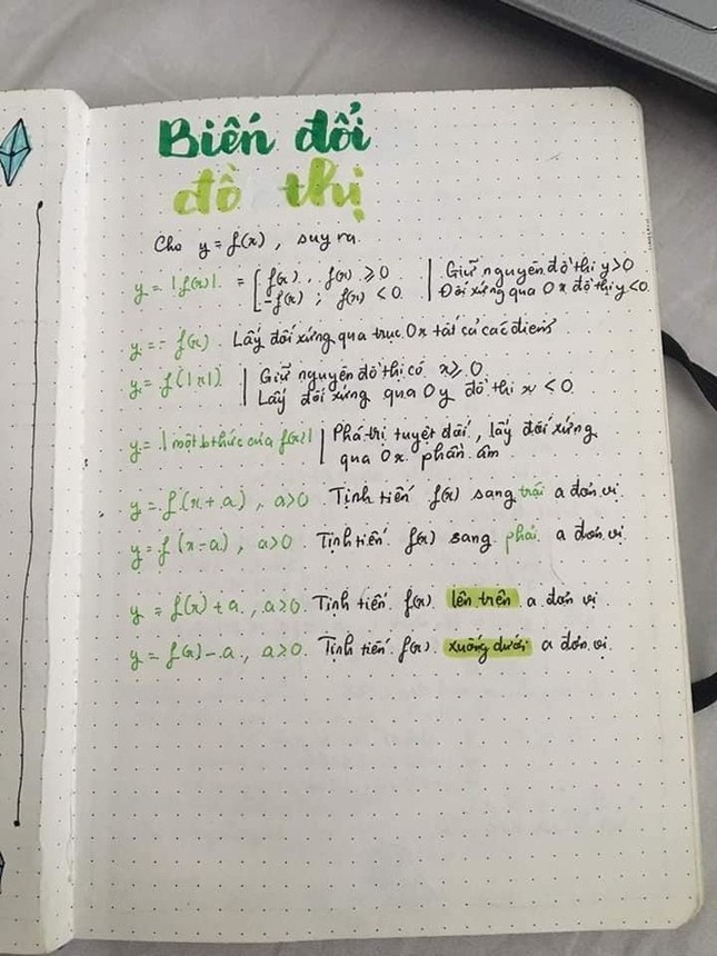 Nam sinh được dân mạng khen ngợi bởi lối trình bày các công thức Toán học cực logic và đẹp mắt ảnh 1