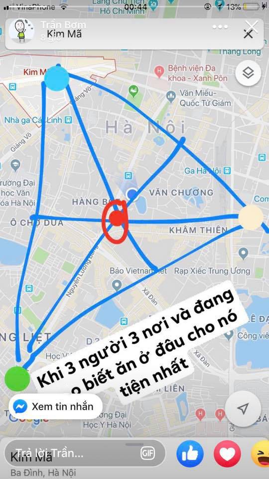 3 người 3 nơi không biết đi ăn chỗ nào, các nữ sinh có màn tính toán cực hợp lý ảnh 1