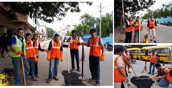 Con gái mất vì tai nạn, đôi vợ chồng thực hiện dự án dọn đường, lấp ổ gà giảm nguy hiểm ảnh 2