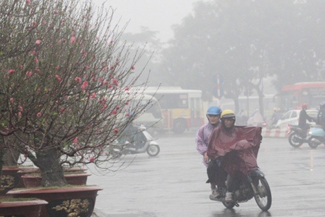 Ngày mai Bắc Bộ và miền Trung mưa rét ảnh 1
