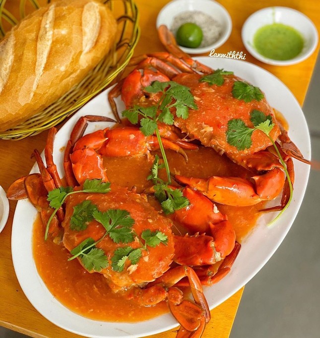 Thưởng thức spaghetti mai cua và 5 món ngon làm từ cua tại TP.HCM ảnh 8