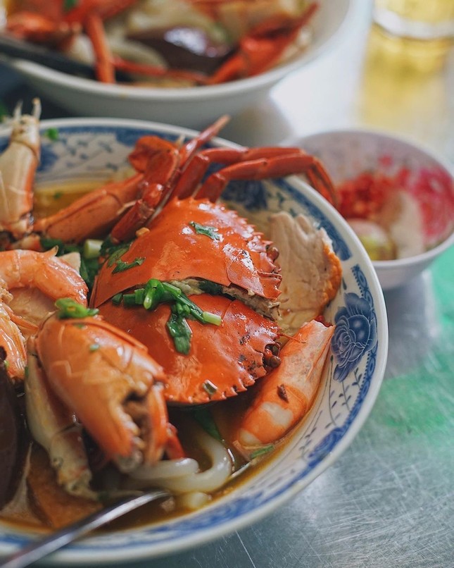 Thưởng thức spaghetti mai cua và 5 món ngon làm từ cua tại TP.HCM ảnh 12