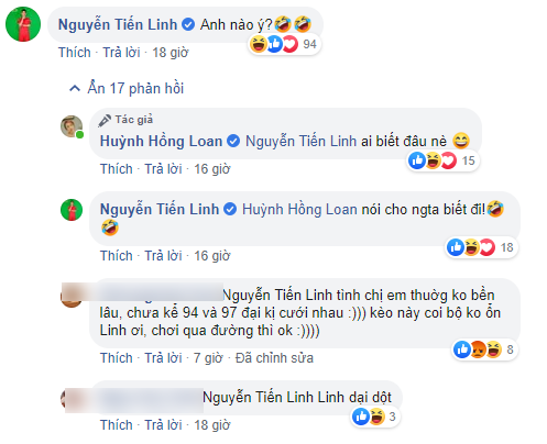 Dân mạng vào Facebook của nữ diễn viên đang hẹn hò với cầu thủ Tiến Linh để bình luận "kém duyên" ảnh 3