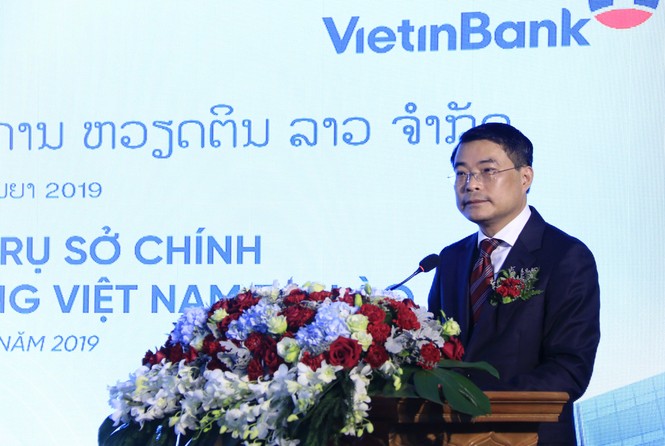 Lễ khai trương Tòa nhà Trụ sở chính VietinBank Lào. - ảnh 3