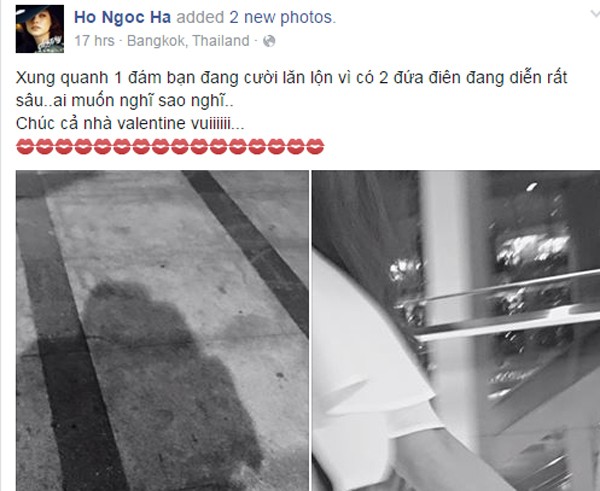 Lộ ảnh Hồ Ngọc Hà tay trong tay với người tình tin đồn ở Thái Lan - ảnh 1
