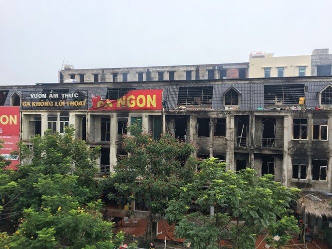 Dãy nhà tan hoang ở Thiên đường Bảo Sơn sau vụ cháy khủng khiếp - ảnh 4