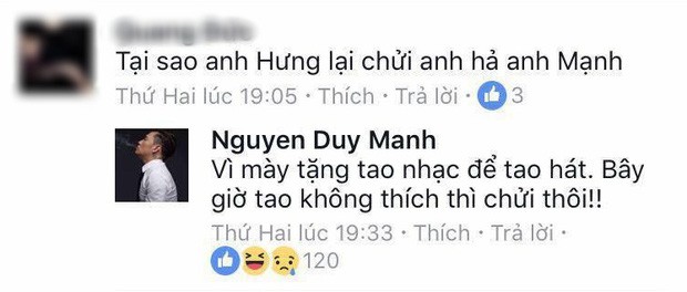 Trước MC Phan Anh, Duy Mạnh từng 'khẩu chiến' với Tuấn Hưng và doạ xử nhau - ảnh 4