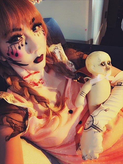 Tăng Thanh Hà và dàn sao Việt hóa trang ‘sốc’ trong ngày Halloween - ảnh 2