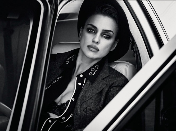 Mỹ nhân Nga Irina Shayk khác lạ với style quý ông - ảnh 1