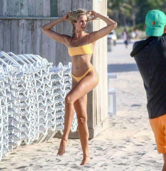 Ngắm nàng mẫu 9x Natalie Roser chụp hình nóng bỏng ở Miami - ảnh 8