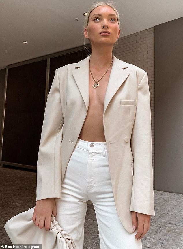 'Búp bê' Thụy Điển Elsa Hosk sắc vóc gợi tình với vòng eo 58 - ảnh 18