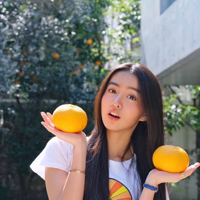 Vẻ đẹp trong veo như nàng thơ của người mẫu 17 tuổi Nhật Bản - ảnh 14