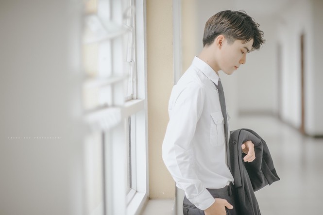 “Lụi tim” trước vẻ điển trai của hotboy Học viện Tòa án - ảnh 3