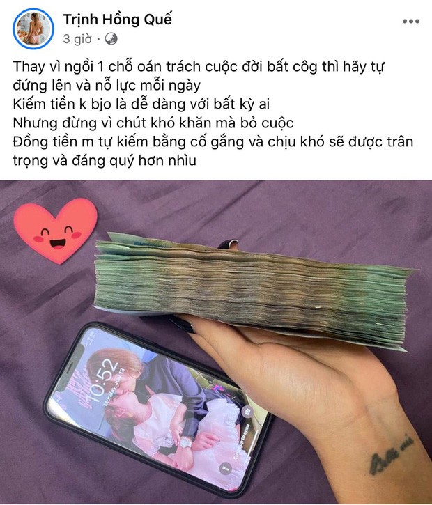 Giữa ồn ào người mẫu đi khách, Hồng Quế khoe khéo thành quả lao động của mình - ảnh 2