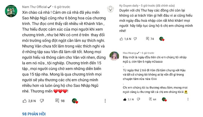 Dàn nghệ sĩ và ekip 'Sao nhập ngũ' lên tiếng bảo vệ Khánh Vân trước làn sóng chỉ trích - ảnh 4