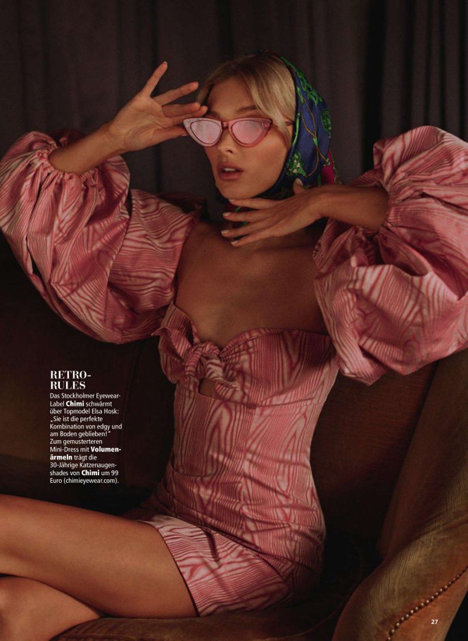 Chân dài Thuỵ Điển Elsa Hosk quyến rũ mê hồn - ảnh 1