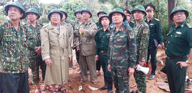 Tìm thấy 22 thi thể cán bộ chiến sĩ bị vùi lấp ở Quảng Trị - ảnh 3