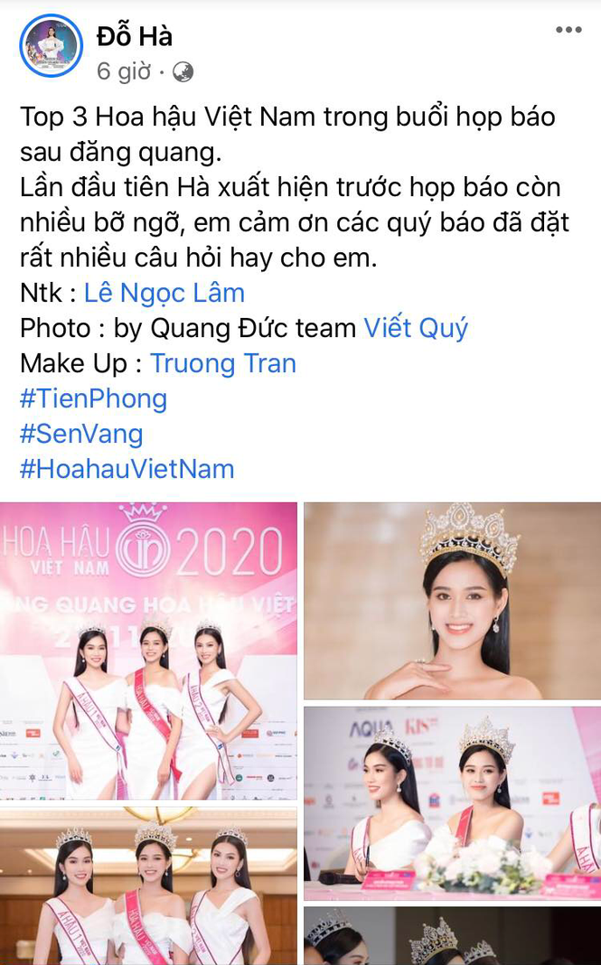 Giữa loạt Facebook giả mạo, đâu là trang cá nhân 'chính chủ' Hoa hậu Đỗ Thị Hà? - ảnh 2
